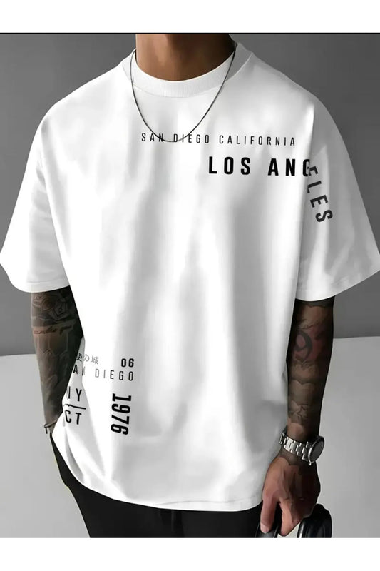 Sandıego Calıfornıa Baskılı T-Shirt