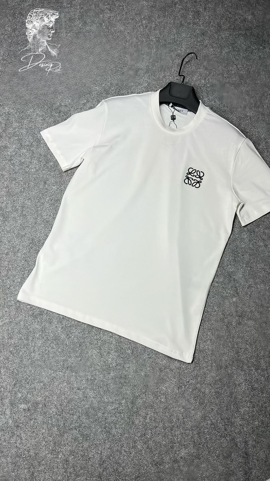 Beyaz Triko T-Shirt